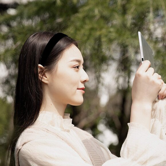 1.2 Inch Satin Headbands, Ladies and Girls Antiskid Hard Hair Bands, DIY Hair He - Picture 7 of 7